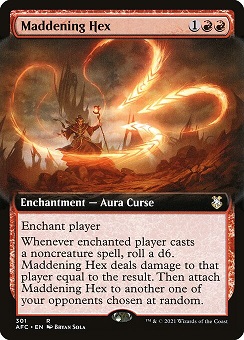 🔥 Maddening Hex Dungeons & Dragons- Commander decks Bordless